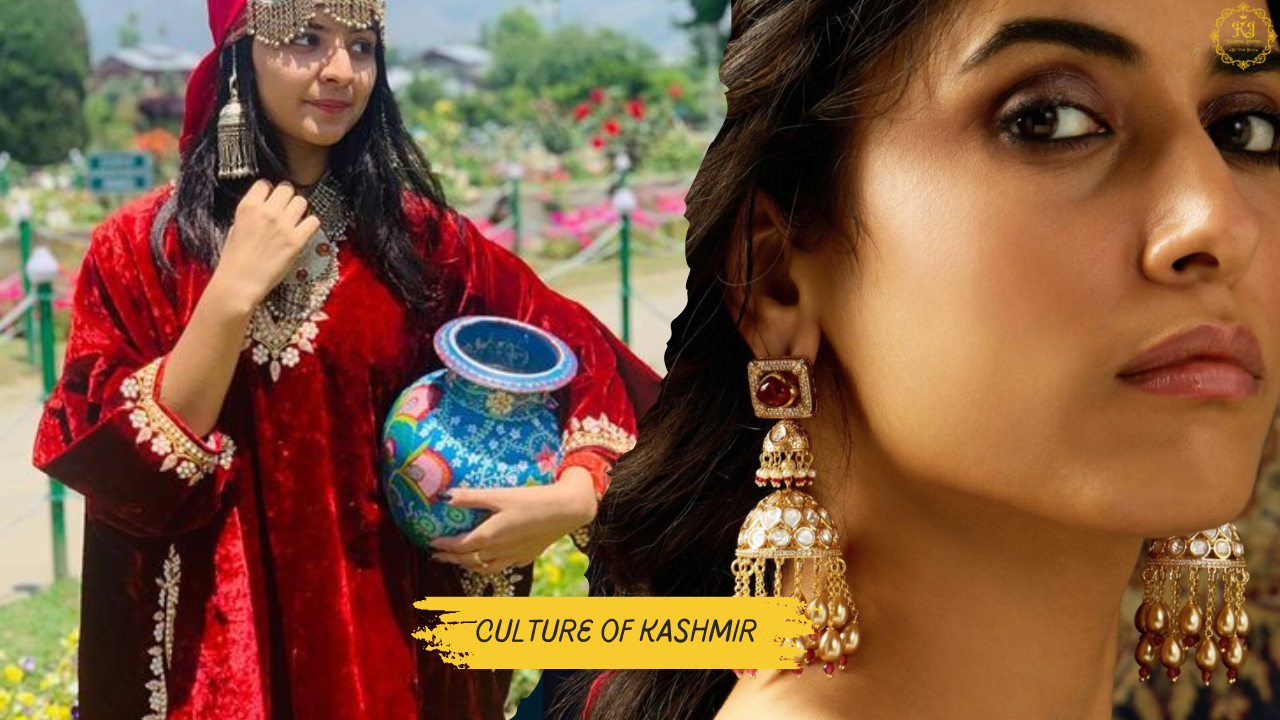 Kashmiri dejhoor earrings craftsmanship