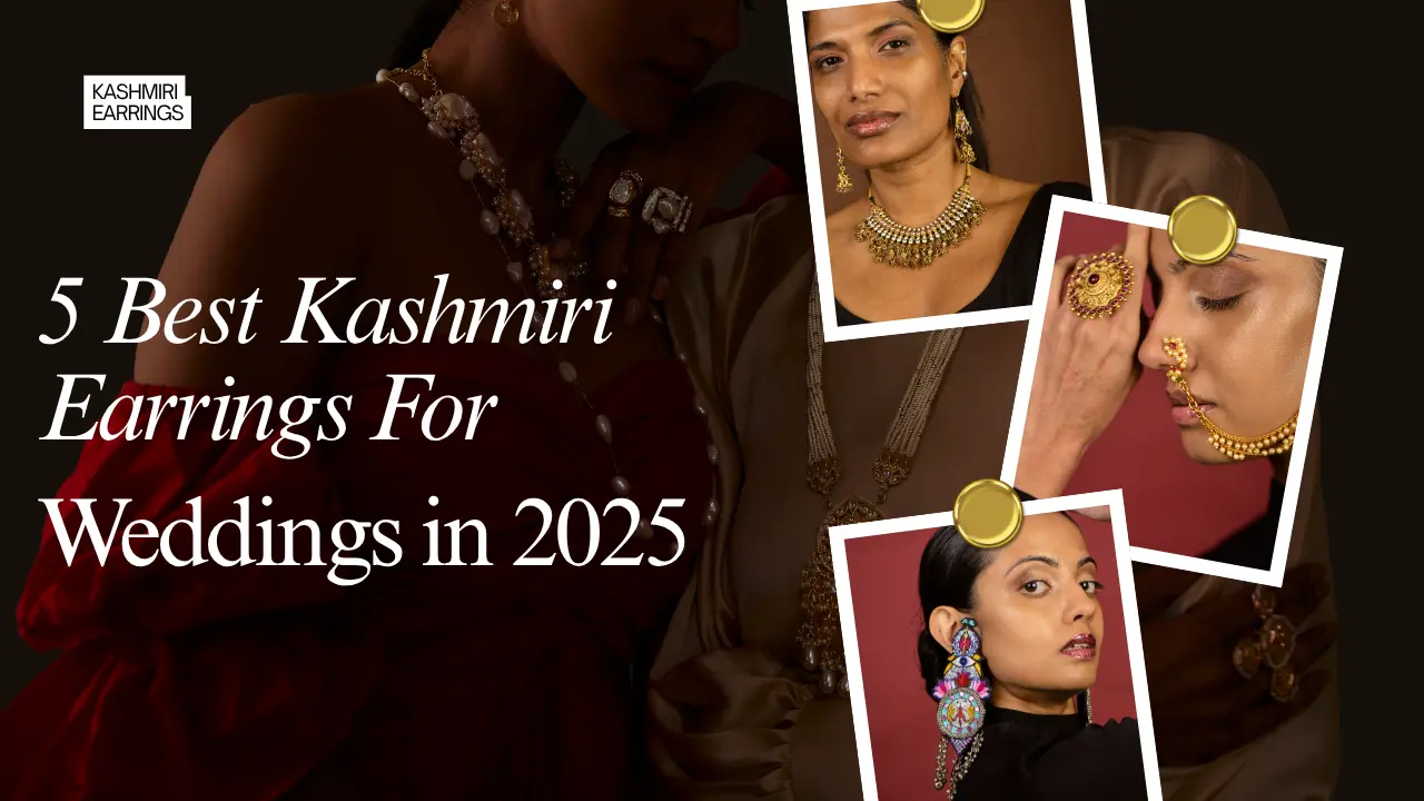Shop kashmiri dejhoor earrings online shopping